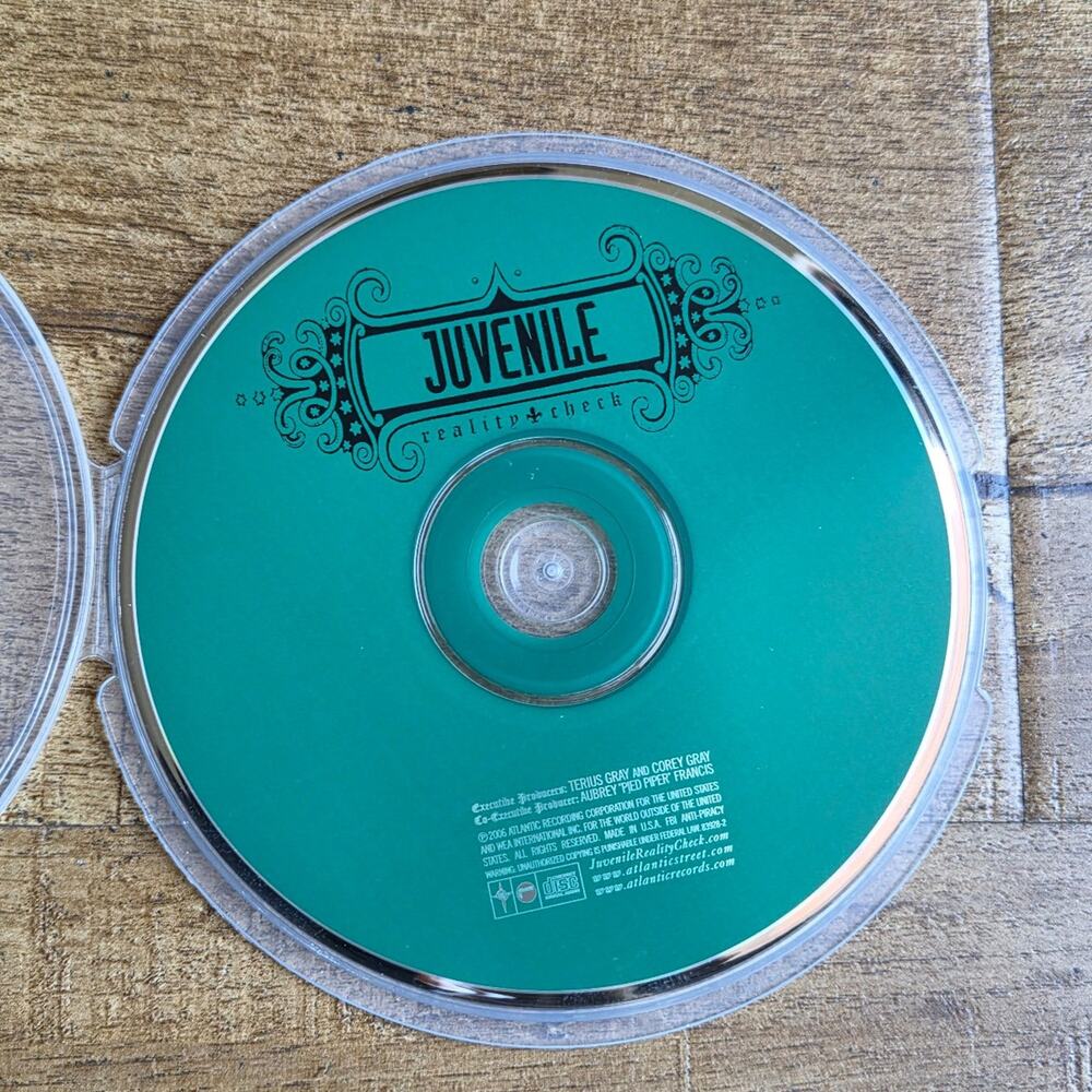 Vtg 2006 Juvenile Reality Check CD Rap Hip Hop